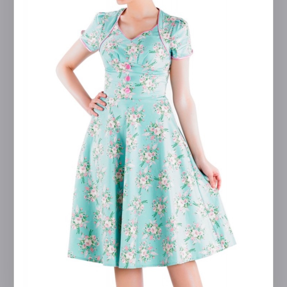 Voodoo Vixen rare floral dress